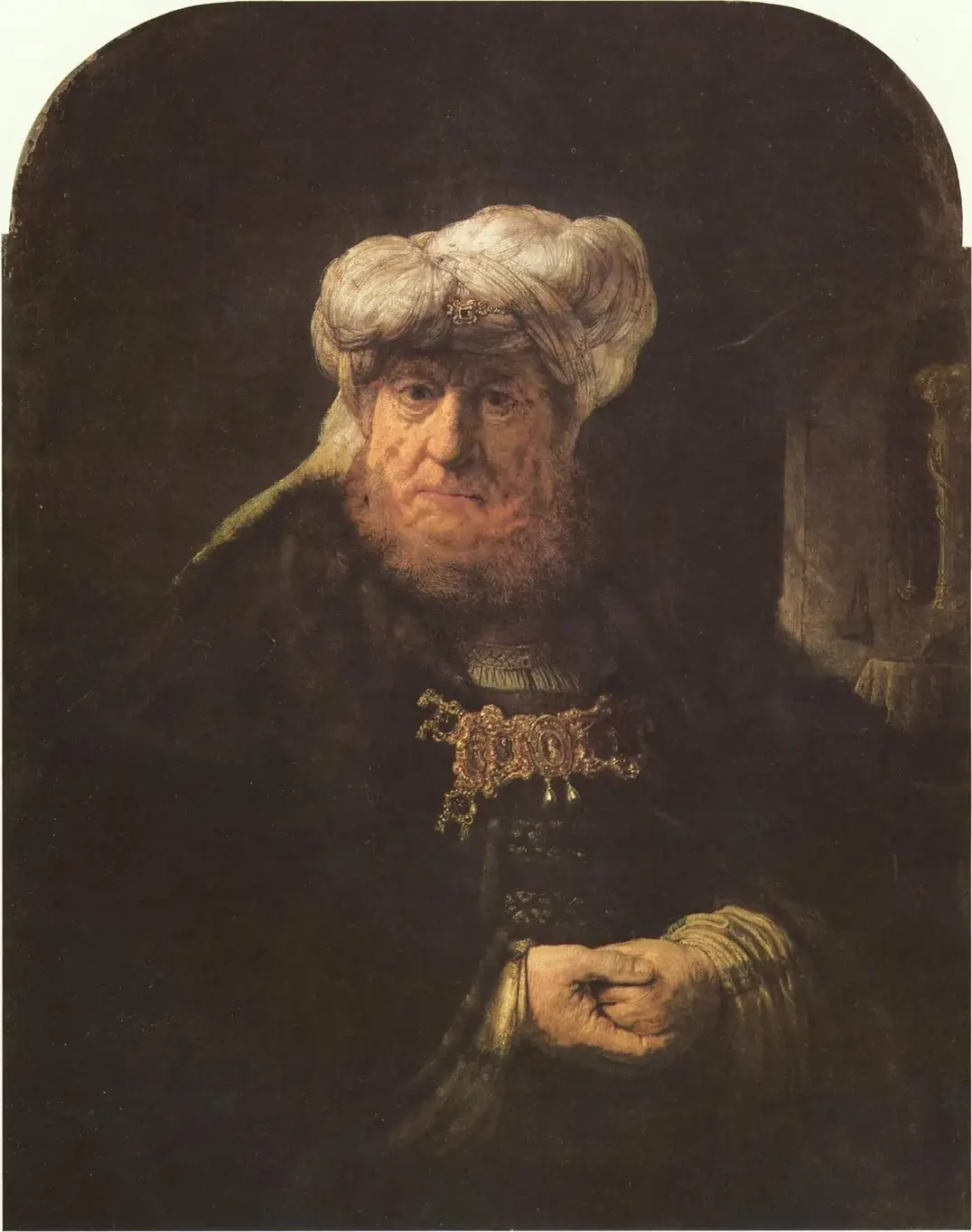 Man in Oriental Costume — Rembrandt