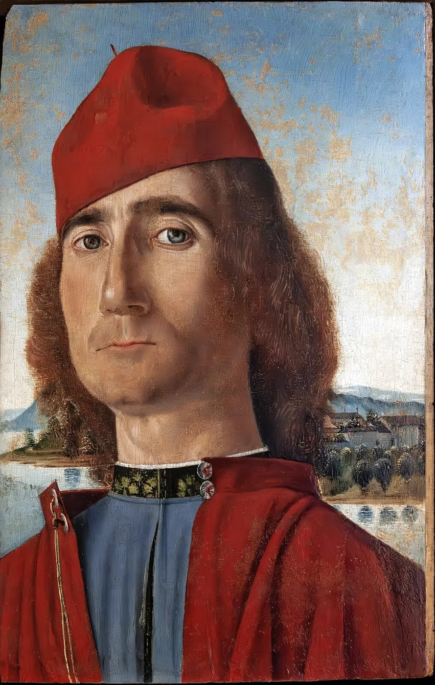 Man with Red Hat — Vittore Carpaccio