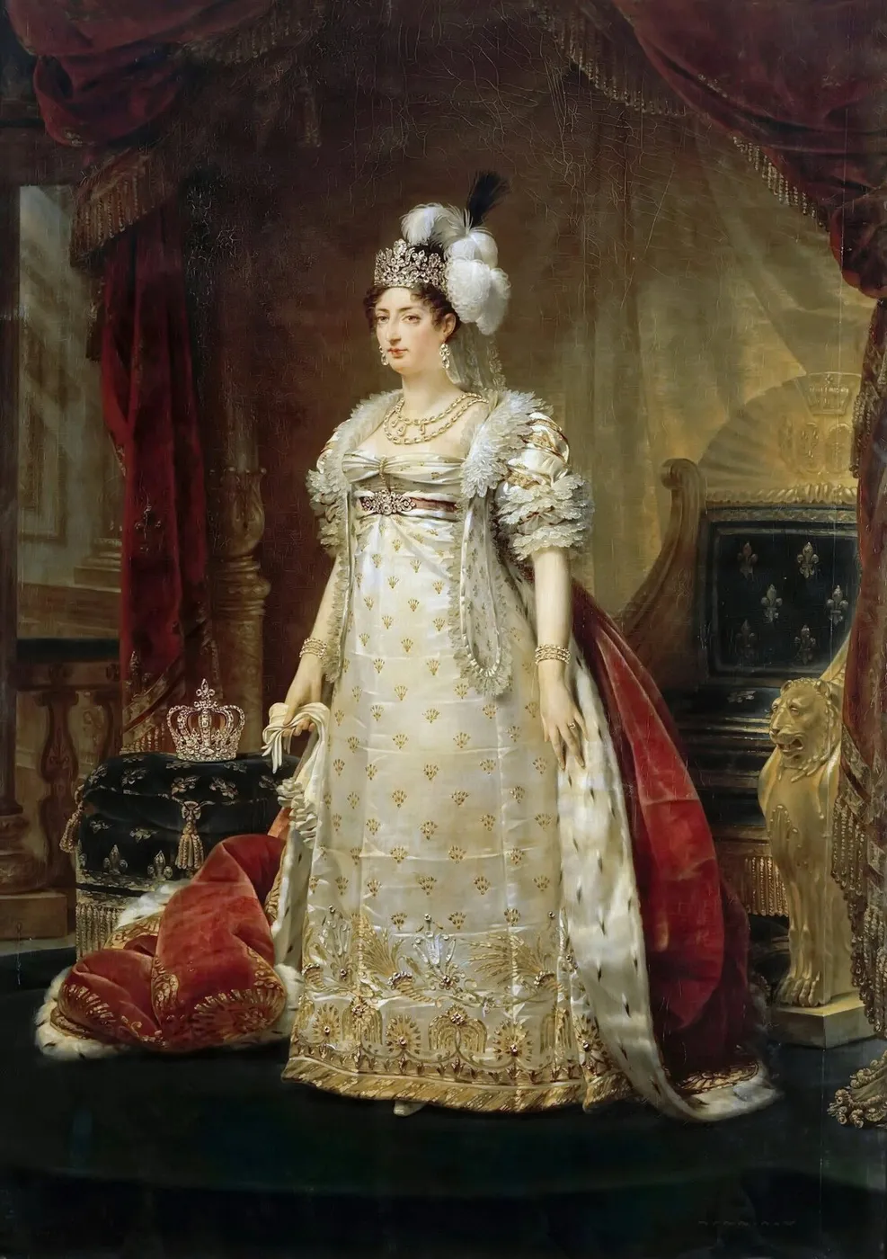 Marie-Thérèse-Charlotte of France, Duchess of Angoulême (1778-1851) — Antoine-Jean Gros