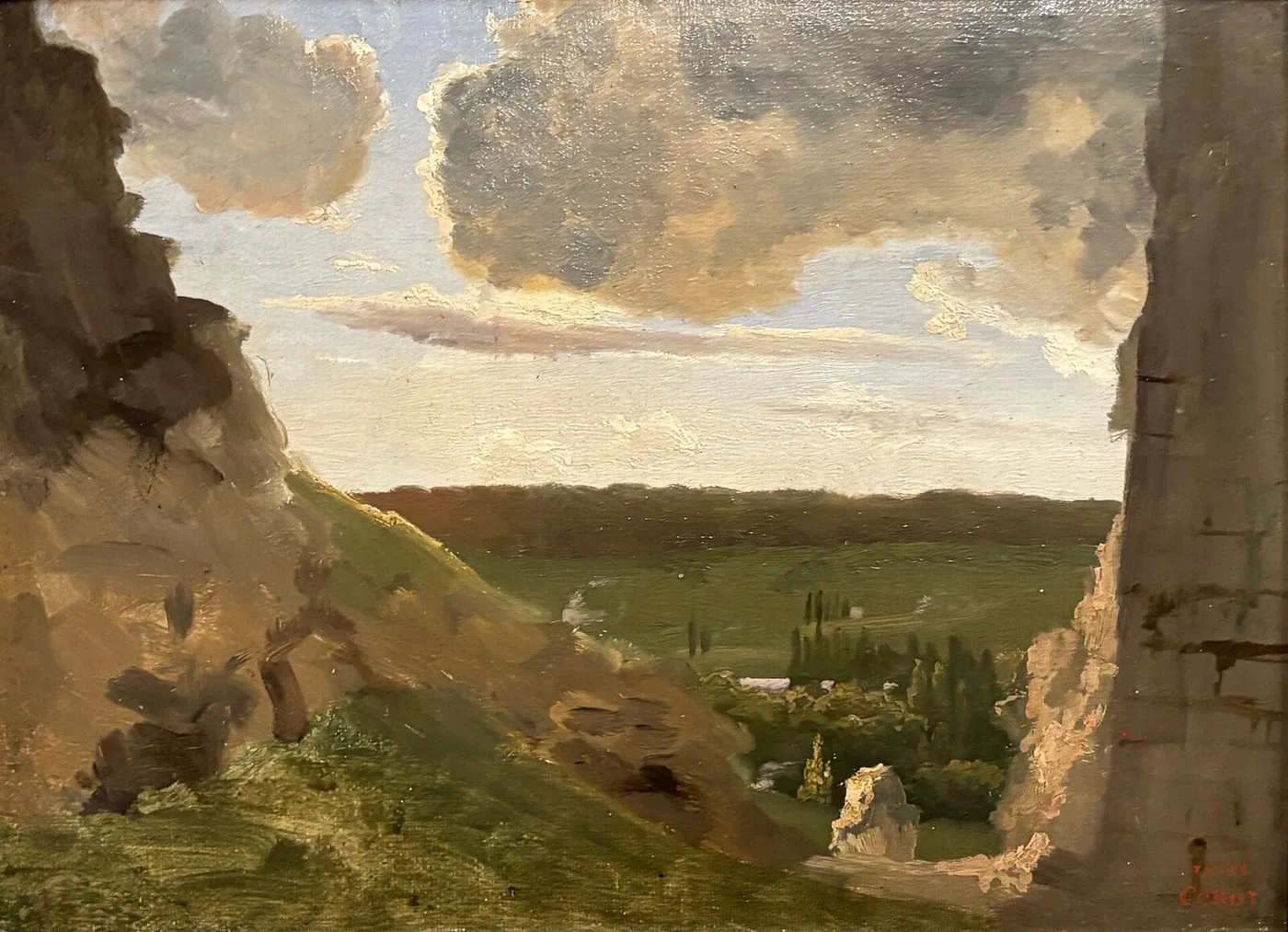 Medieval Ruins — Jean-Baptiste Camille Corot