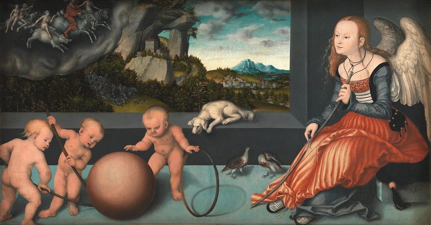 Melancholy — Lucas Cranach the Elder