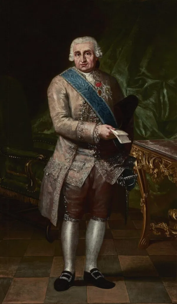Miguel de Múzquiz y Goyeneche (1783) by Francisco Goya — original painting reproduced as a hand-painted oil on canvas