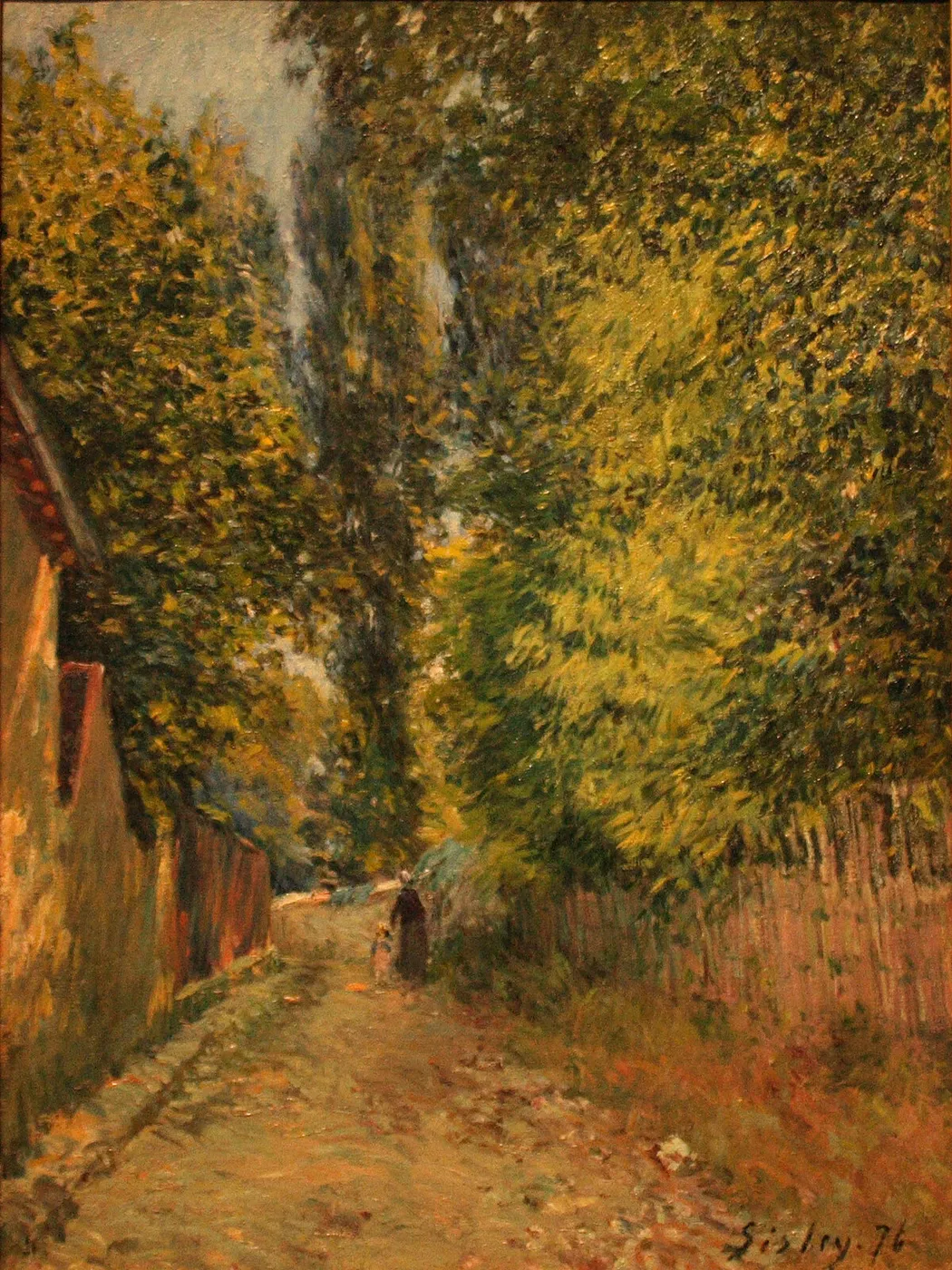 Neighbourhood of Louveciennes — Alfred Sisley