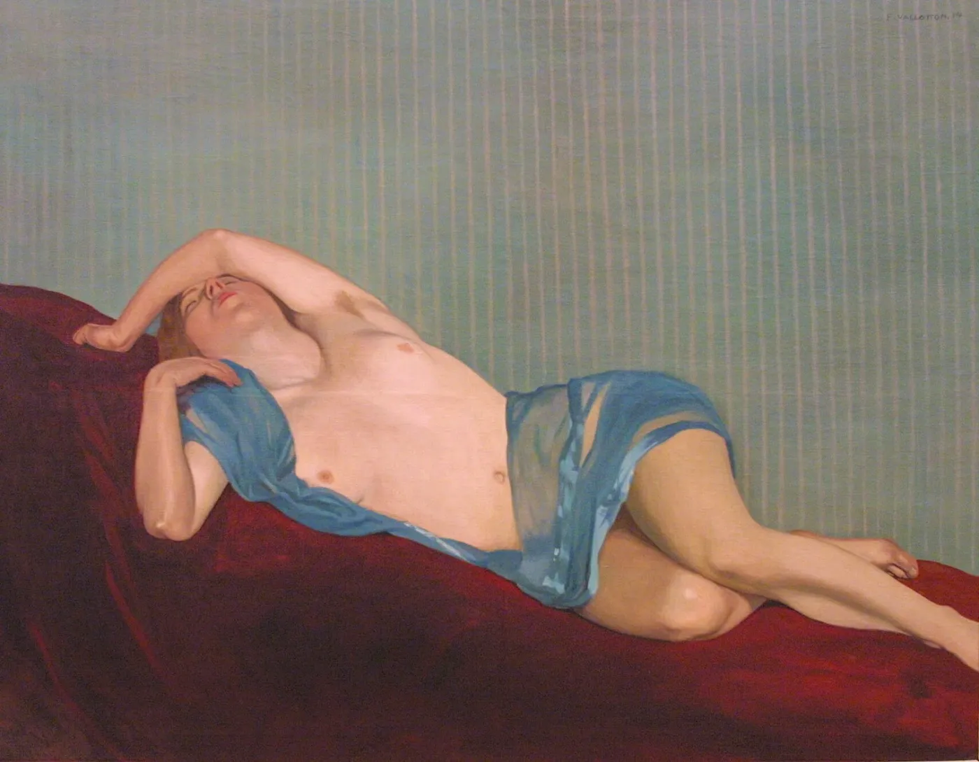 Nu à l'écharpe verte — Félix Vallotton