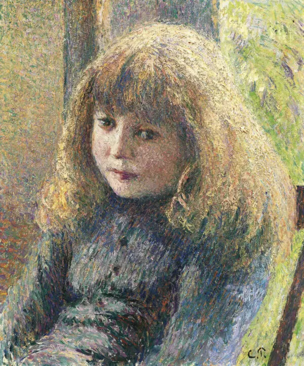 Paul-Emile Pissarro (1890) by Camille Pissarro — original painting reproduced as a hand-painted oil on canvas