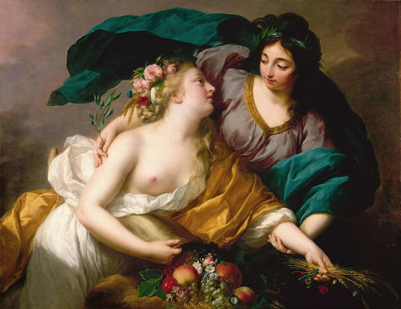 Peace bringing back Prosperity — Élisabeth Louise Vigée Le Brun
