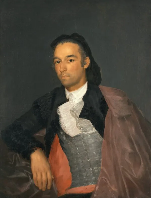 Pedro Romero (1795) by Francisco Goya — original painting reproduced as a hand-painted oil on canvas