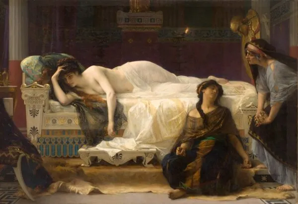 Phaedra (1880) by Alexandre Cabanel — original painting reproduced as a hand-painted oil on canvas