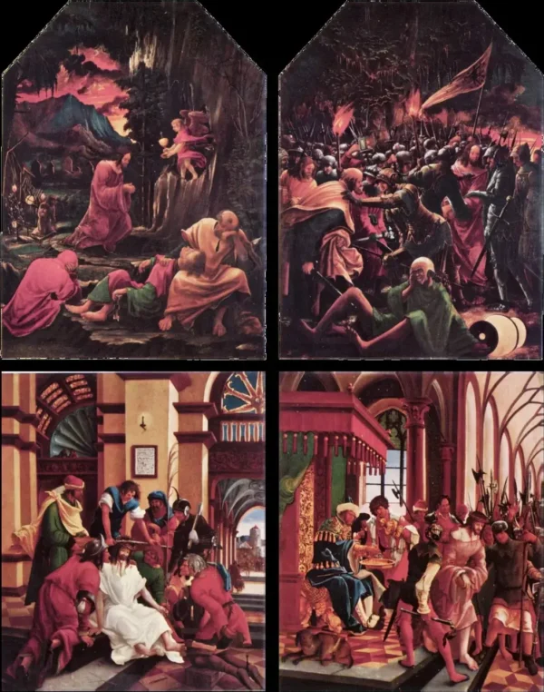 Pilate Washing His Hands by Altdorfer (1512) by Albrecht Altdorfer — original painting reproduced as a hand-painted oil on canvas