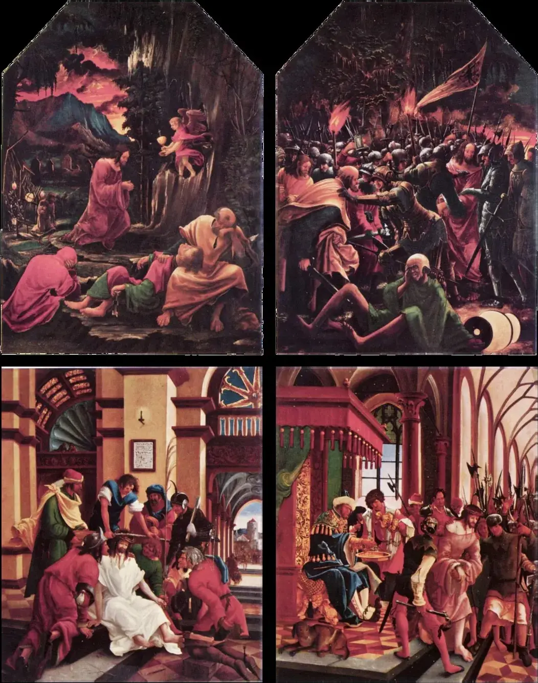 Pilate Washing His Hands by Altdorfer (1512) by Albrecht Altdorfer — original painting reproduced as a hand-painted oil on canvas