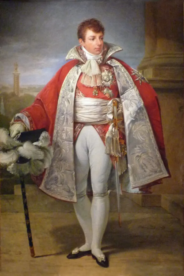 Portrait du maréchal Duroc (1805) by Antoine-Jean Gros — original painting reproduced as a hand-painted oil on canvas