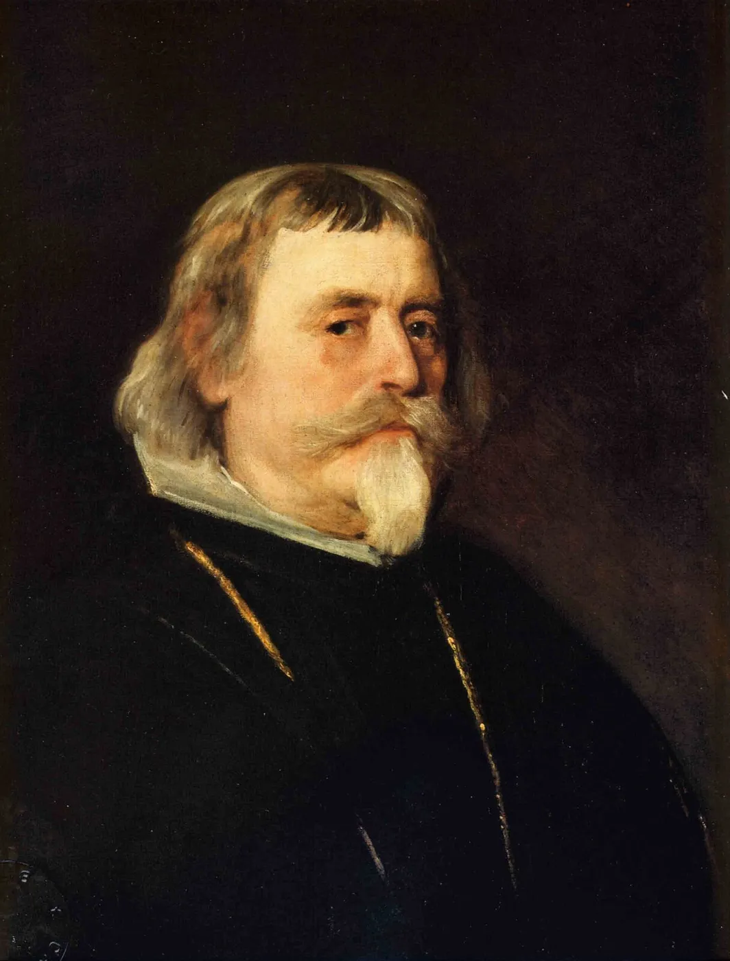 Portrait of a Knight of the Order of Christ, probably Francisco de Andrade Leitão (1645) by Diego Velázquez — original painting reproduced as a hand-painted oil on canvas
