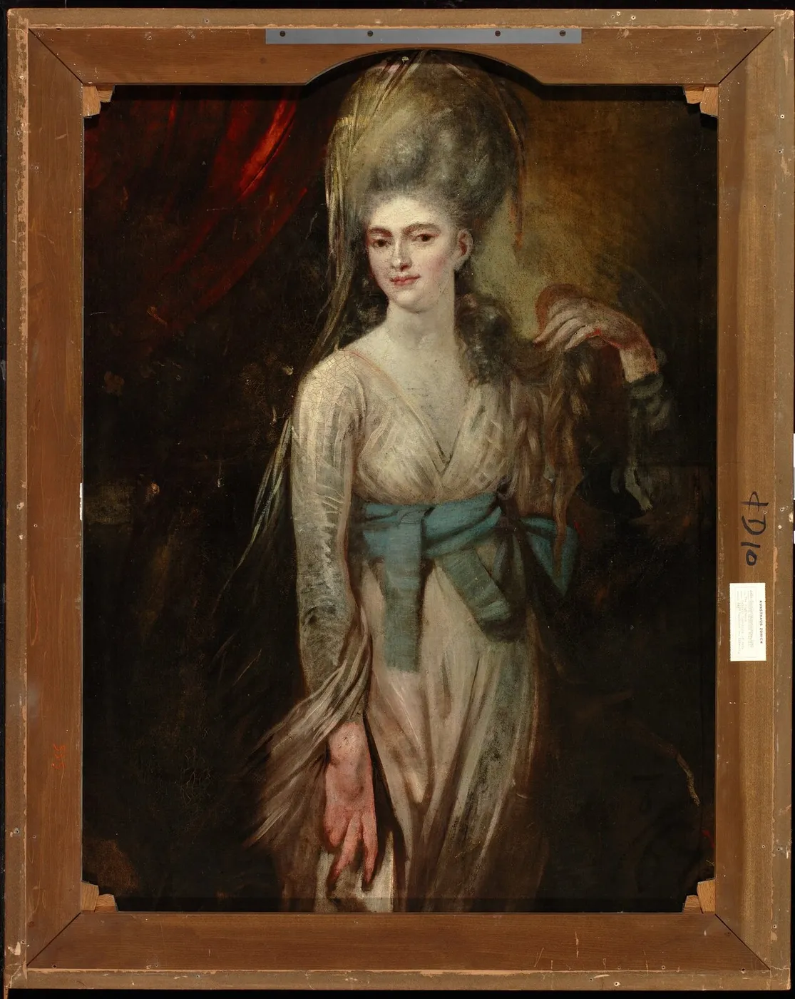 Portrait of a Lady (1781) by Henry Fuseli — original painting reproduced as a hand-painted oil on canvas