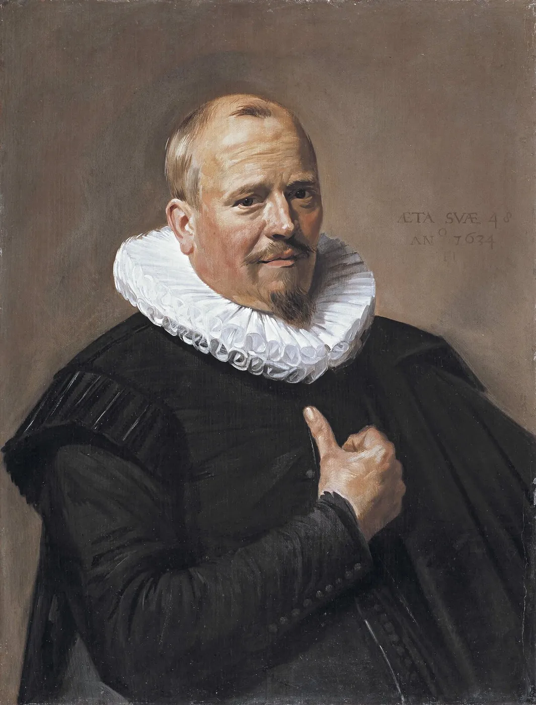 Portrait of a Man — Frans Hals