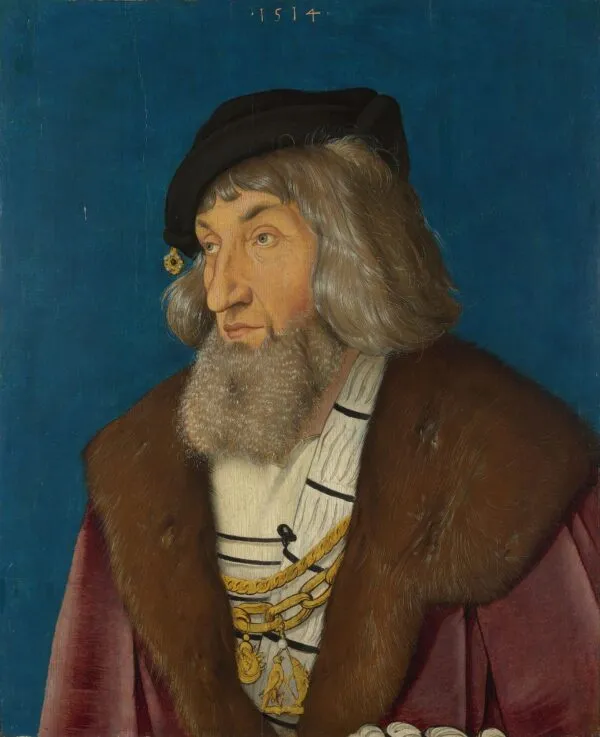Portrait of a Man (1514) by Hans Baldung Grien — original painting reproduced as a hand-painted oil on canvas