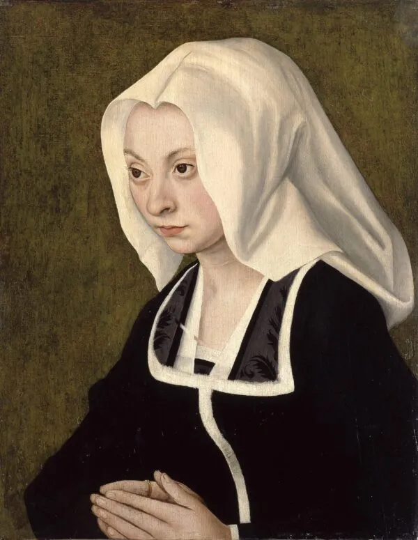 Portrait of a Woman (1508) by Lucas Cranach the Elder — original painting reproduced as a hand-painted oil on canvas