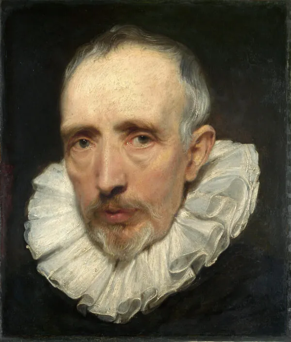 Portrait of Cornelis van der Geest (1619) by Anthony van Dyck — original painting reproduced as a hand-painted oil on canvas