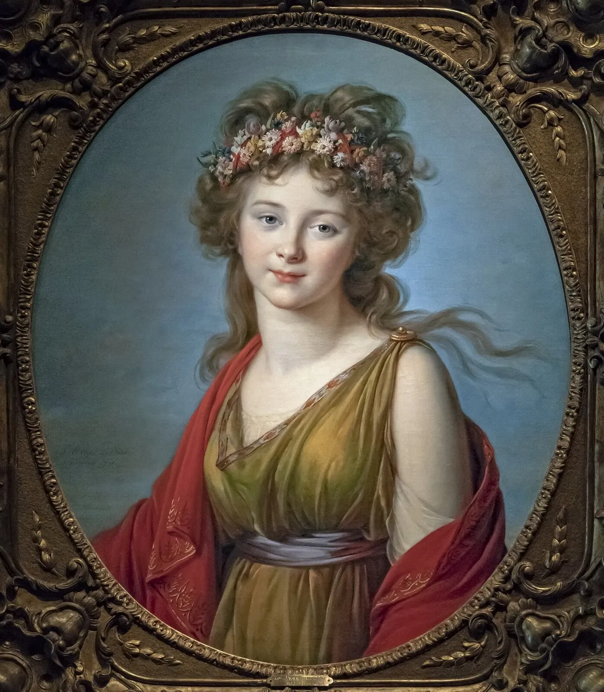 Portrait of Countess Kagenek as Flora — Élisabeth Louise Vigée Le Brun