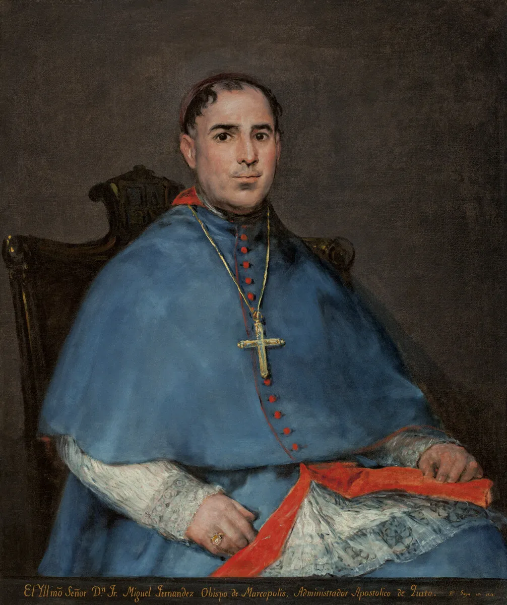 Portrait of Don Fr. Miguel Fernandez y Flores — Francisco Goya