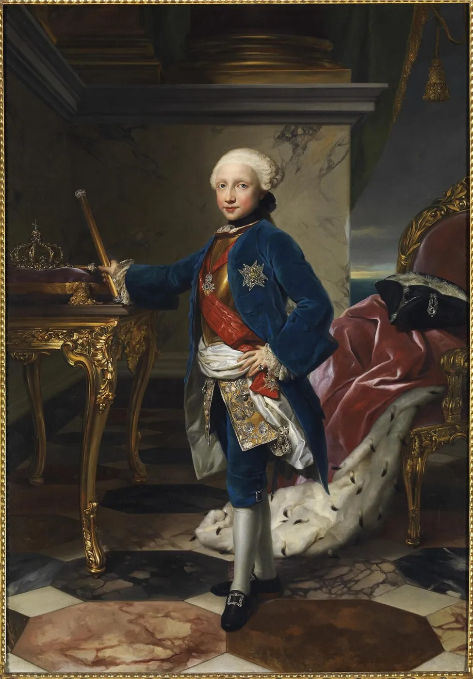 Portrait of Ferdinand IV — Anton Raphael Mengs