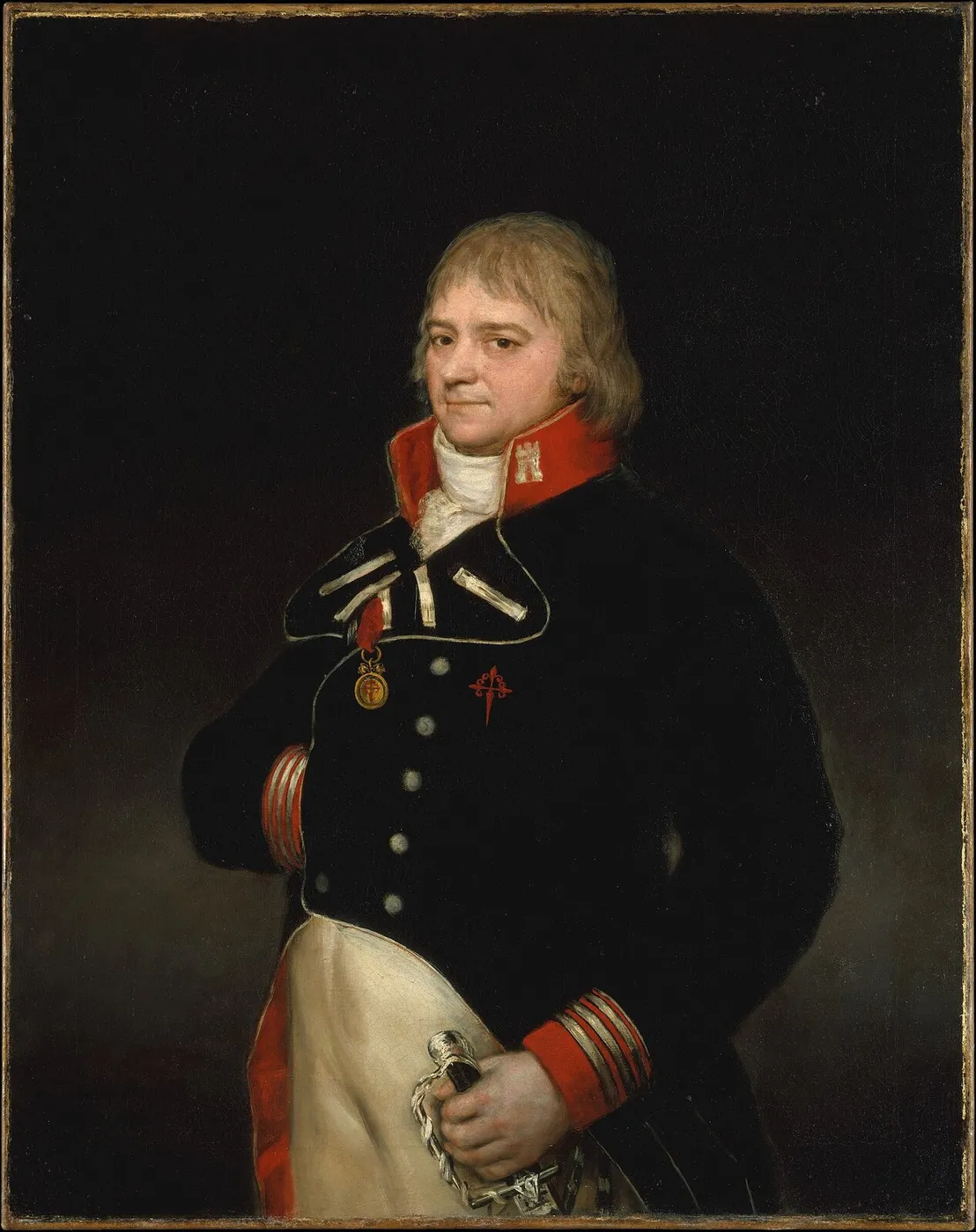 Portrait of Ignacio Garcini y Queralt (1804) by Francisco Goya — original painting reproduced as a hand-painted oil on canvas