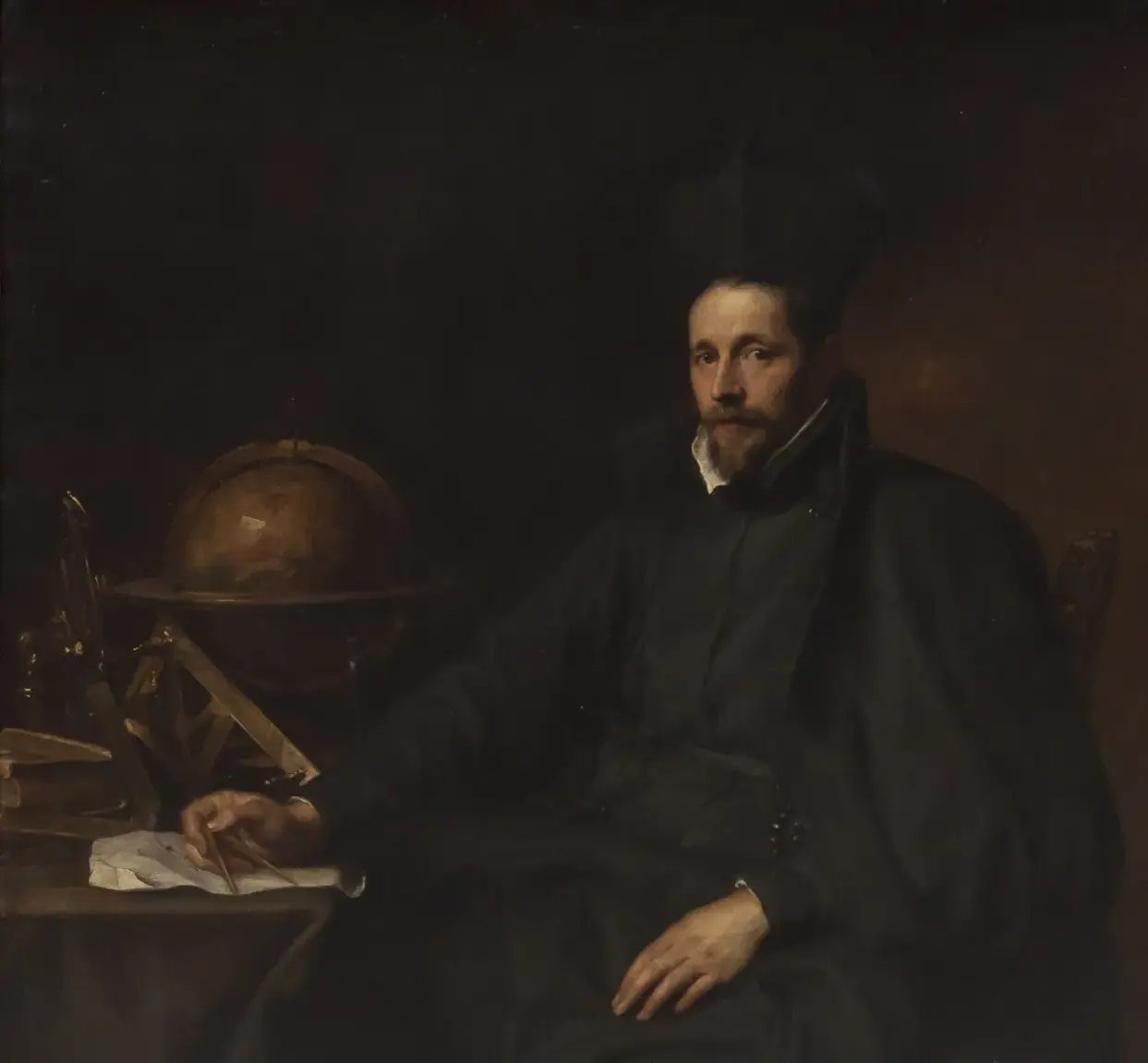 Portrait of Jean-Charles de la Faille (1629) by Anthony van Dyck — original painting reproduced as a hand-painted oil on canvas