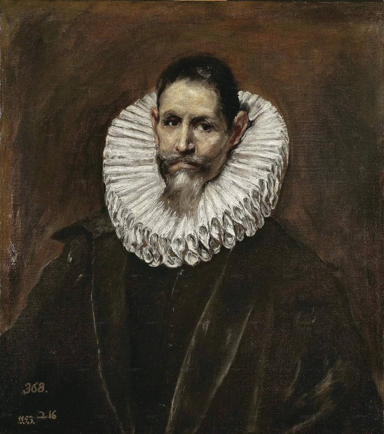 Portrait of Jerónimo de Cevallos (1609) by El Greco — original painting reproduced as a hand-painted oil on canvas
