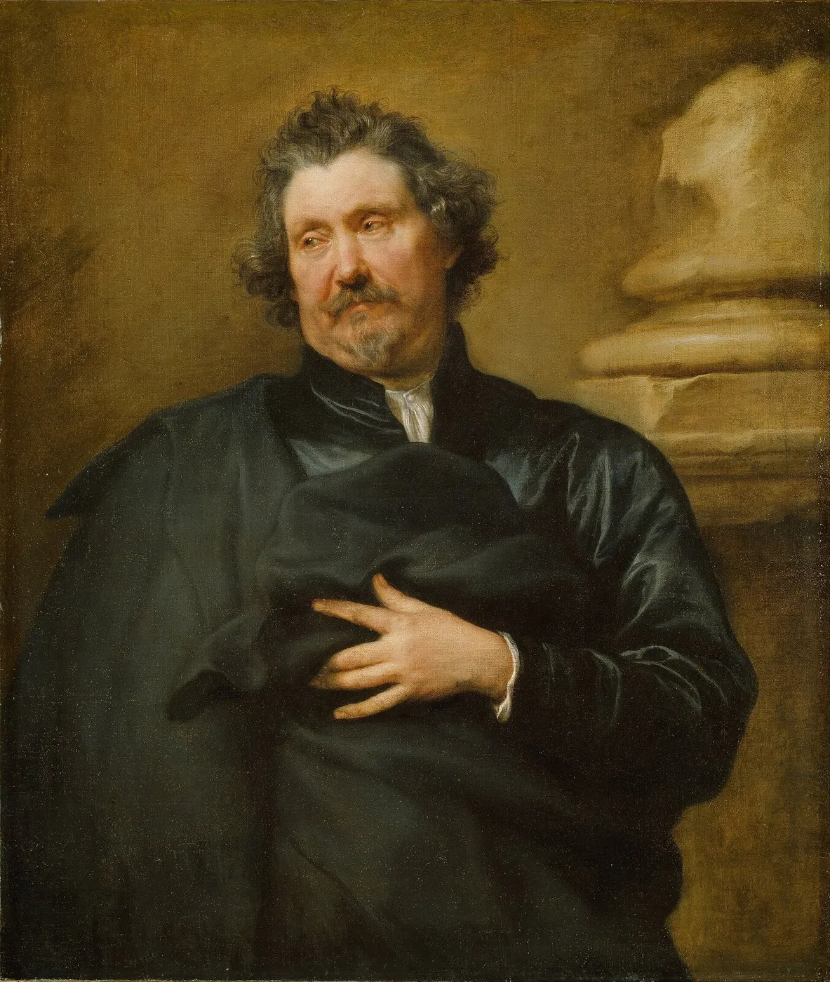 Portrait of Karel van Mallery (1631) by Anthony van Dyck — original painting reproduced as a hand-painted oil on canvas