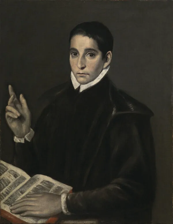 Portrait of Luís Gonzaga (1583) by El Greco — original painting reproduced as a hand-painted oil on canvas