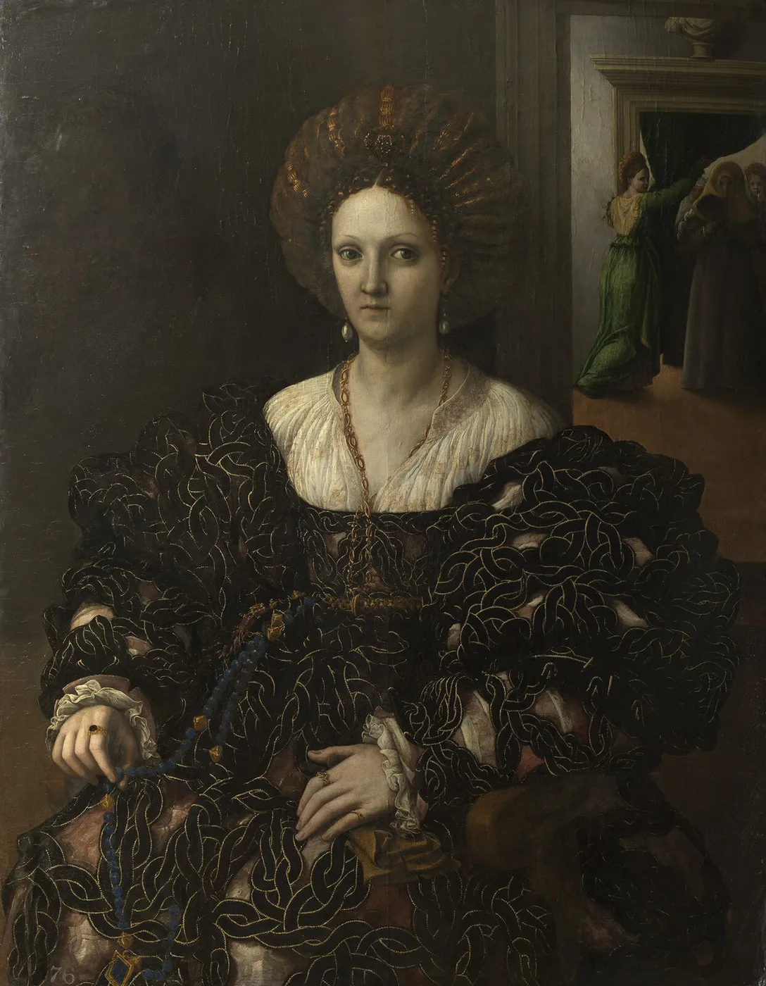 Portrait of Margherita Paleologo — Giulio Romano