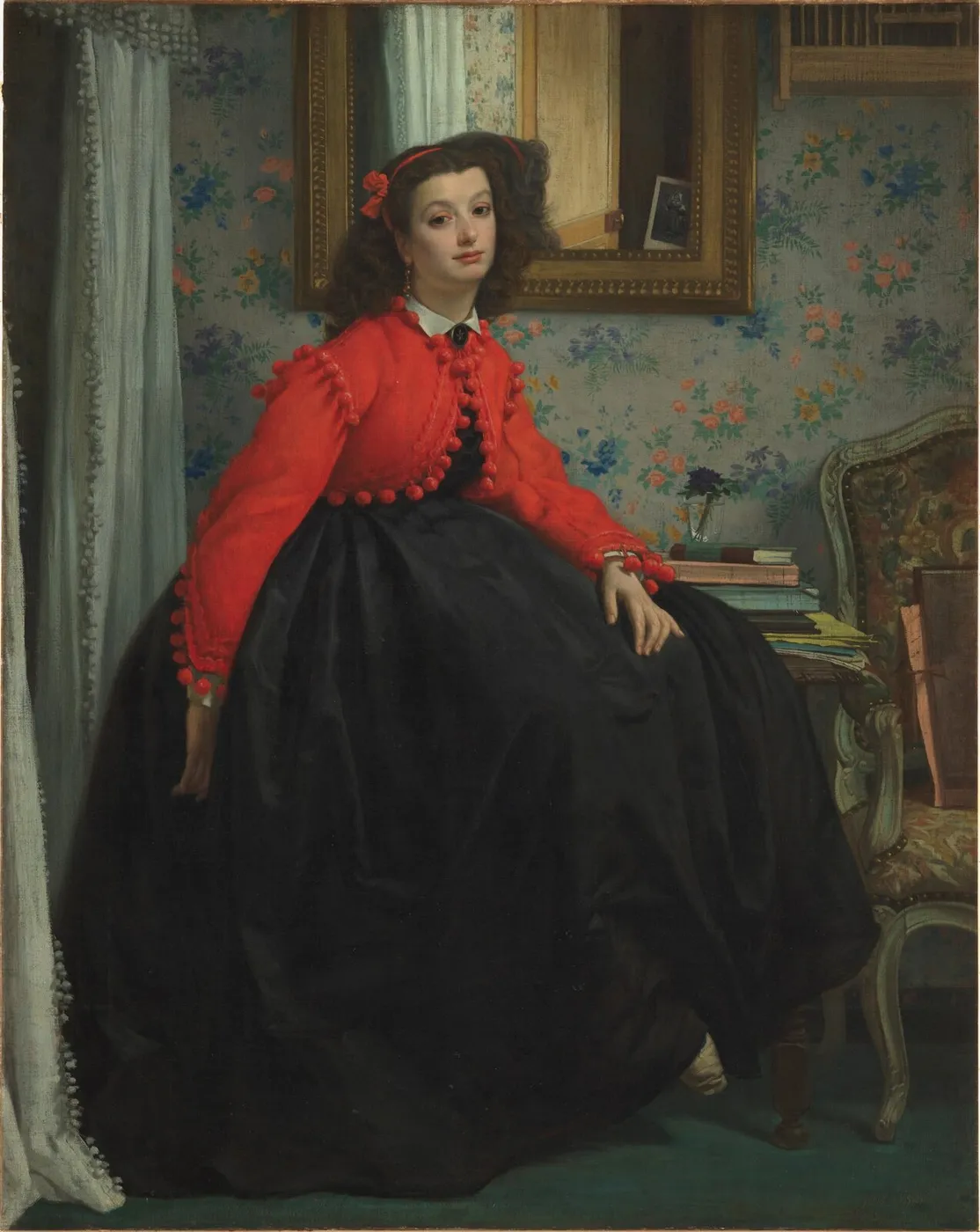 Portrait of Miss L. L. — James Tissot