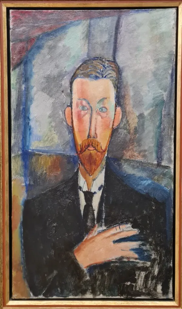 Portrait of Paul Alexanders (1913) by Amedeo Modigliani — original painting reproduced as a hand-painted oil on canvas