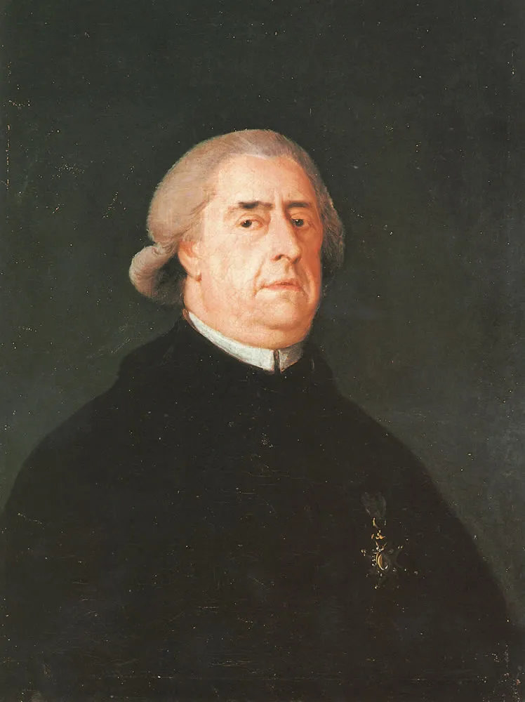 portrait of Ramón Pignatelli (1790) by Francisco Goya — original painting reproduced as a hand-painted oil on canvas