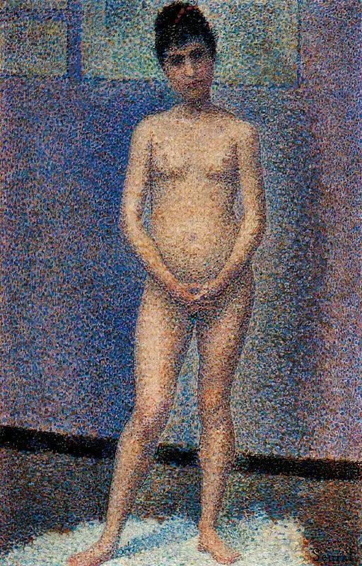 Poseuse debout — Georges Seurat