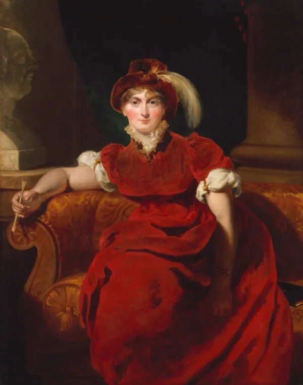 Princess Caroline of Brunswick-Wolfenbüttel (1804) by Thomas Lawrence — original painting reproduced as a hand-painted oil on canvas