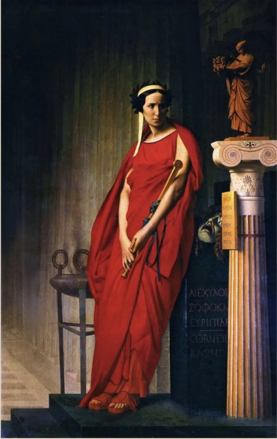 Rachel, « La Tragédie » — Jean-Léon Gérôme