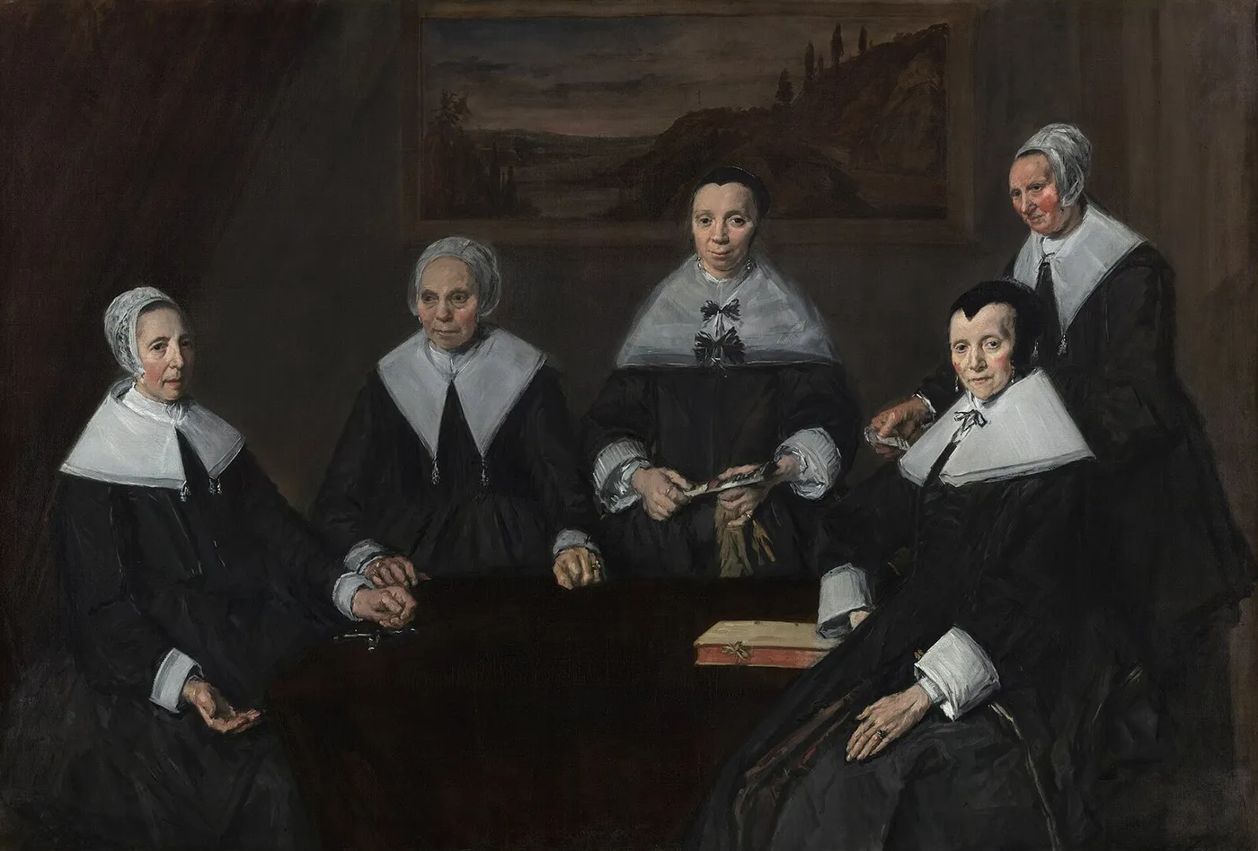 Regentesses of the Old Men's Alms House — Frans Hals