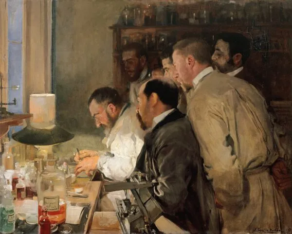 Research (1897) by Joaquín Sorolla — original painting reproduced as a hand-painted oil on canvas
