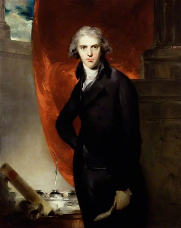 Robert Jenkinson, 2nd Earl of Liverpool (1790) by Thomas Lawrence — original painting reproduced as a hand-painted oil on canvas