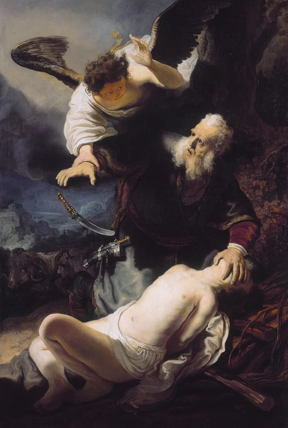 Sacrifice of Abraham — Rembrandt