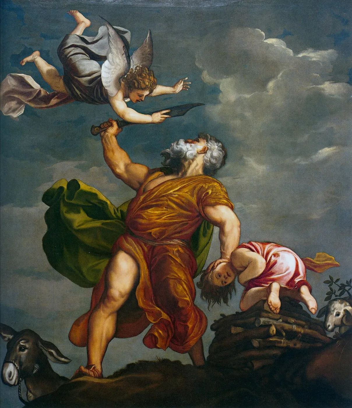 Sacrifice of Isaac — Titian