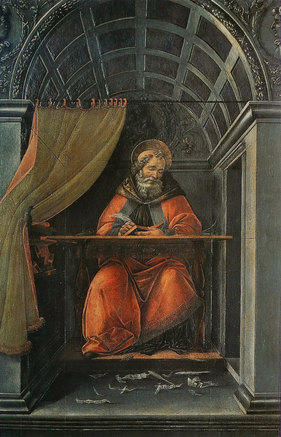 Saint Augustine in His Cell — Sandro Botticelli