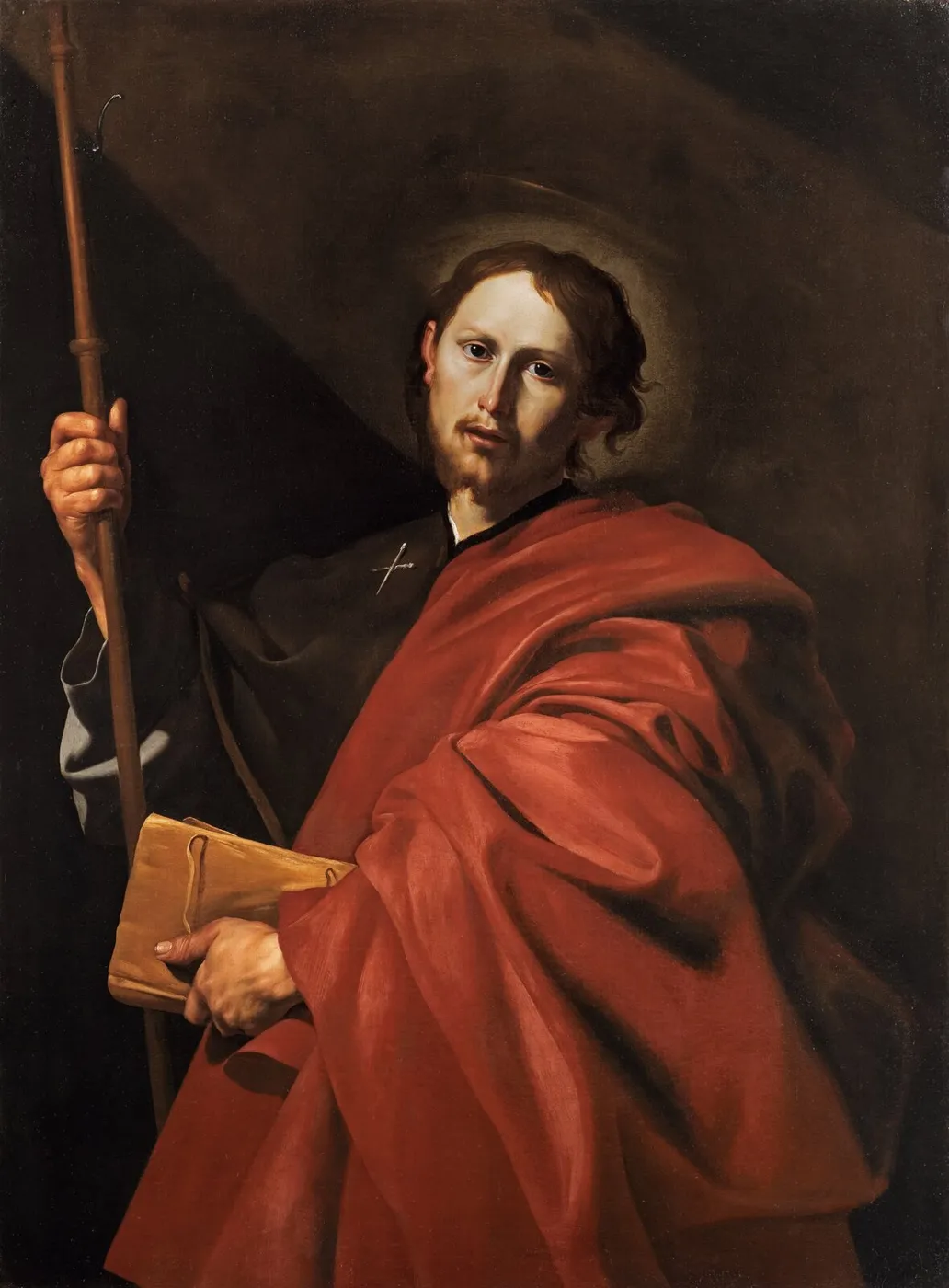 Saint James the Greater (1615) by Jusepe de Ribera — original painting reproduced as a hand-painted oil on canvas
