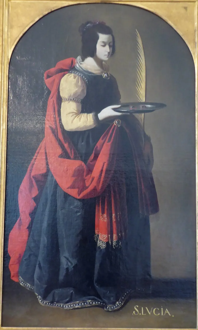 Saint Lucia (Chartres) — Francisco de Zurbarán