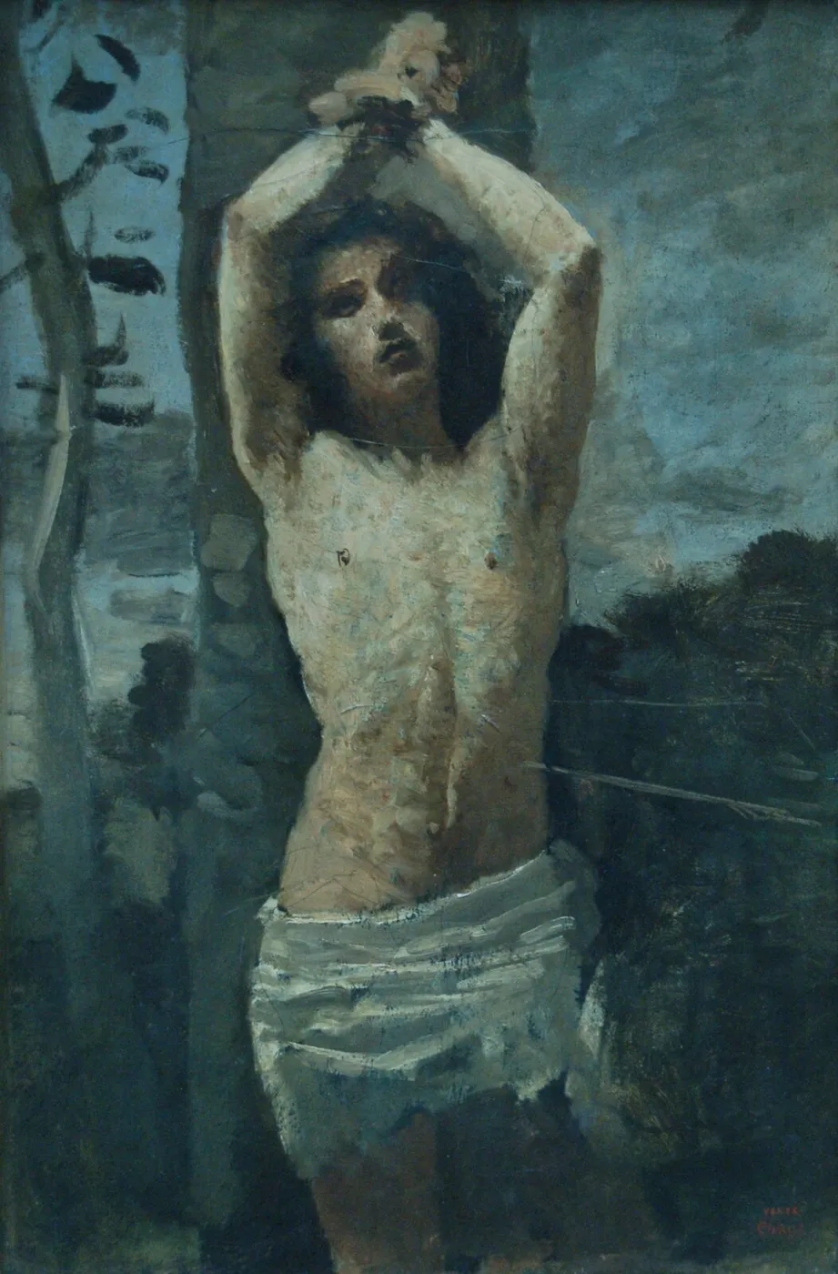 Saint Sebastian — Jean-Baptiste Camille Corot