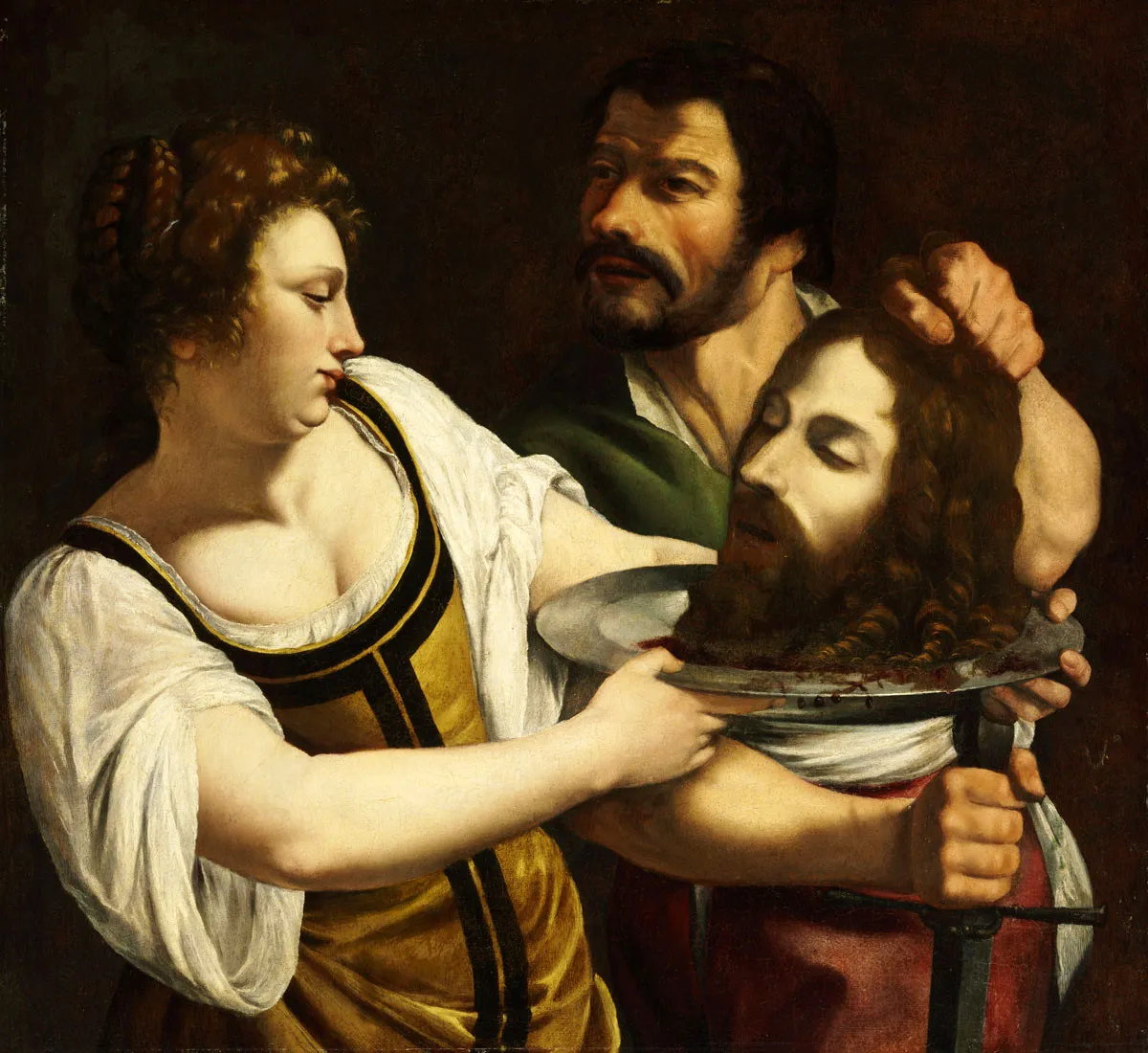 Salome with the Head of Saint John the Baptist — Artemisia Gentileschi