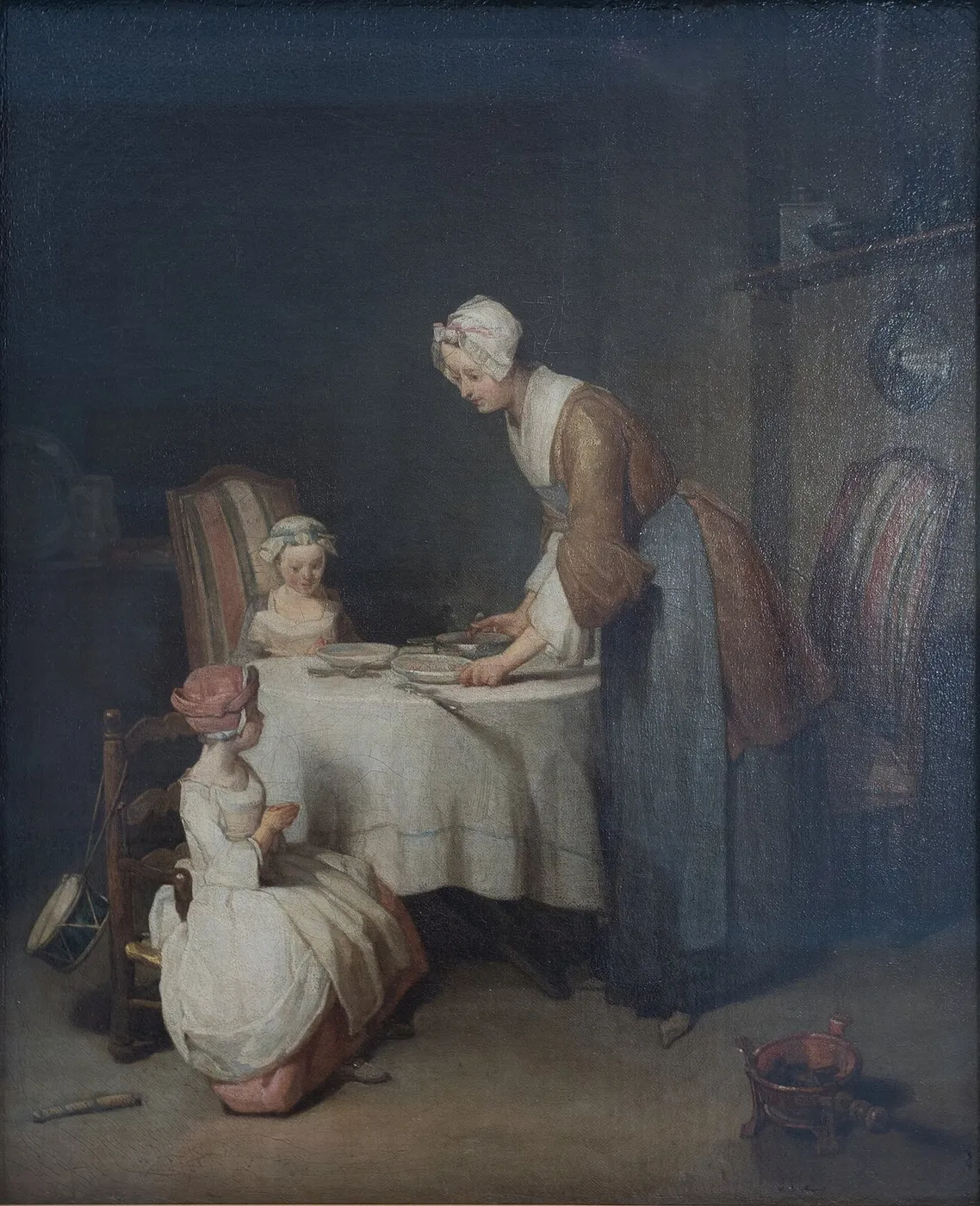 Saying Grace — Jean-Baptiste-Siméon Chardin