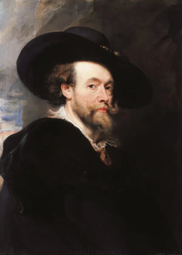 Self-portrait 1623 (1623) by Peter Paul Rubens — original painting reproduced as a hand-painted oil on canvas