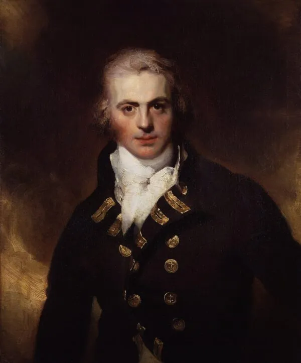 Sir Graham Moore (1792) by Thomas Lawrence — original painting reproduced as a hand-painted oil on canvas