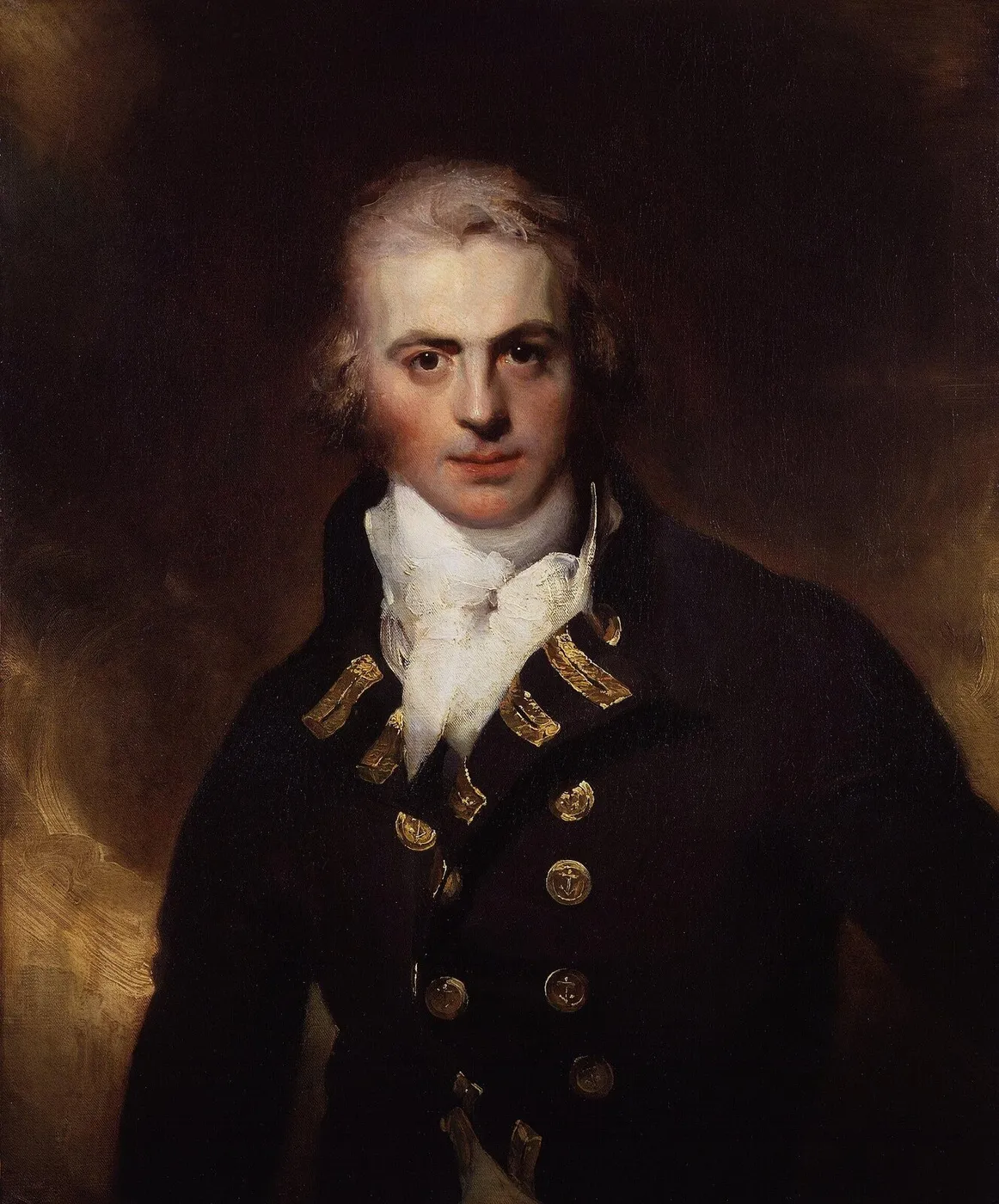 Sir Graham Moore (1792) by Thomas Lawrence — original painting reproduced as a hand-painted oil on canvas